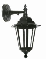 Lampe dextérieur rustique HYSAIA Noir IP44 E27...