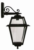 Lampe dextérieur rustique noire IP44 E27 H:62cm...