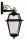 Lampe dext&eacute;rieur rustique noire IP44 E27 H:62cm grande