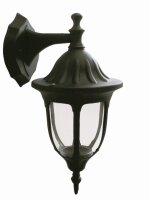 Lampe murale dextérieur Aluminium IP44 Noir Rustique