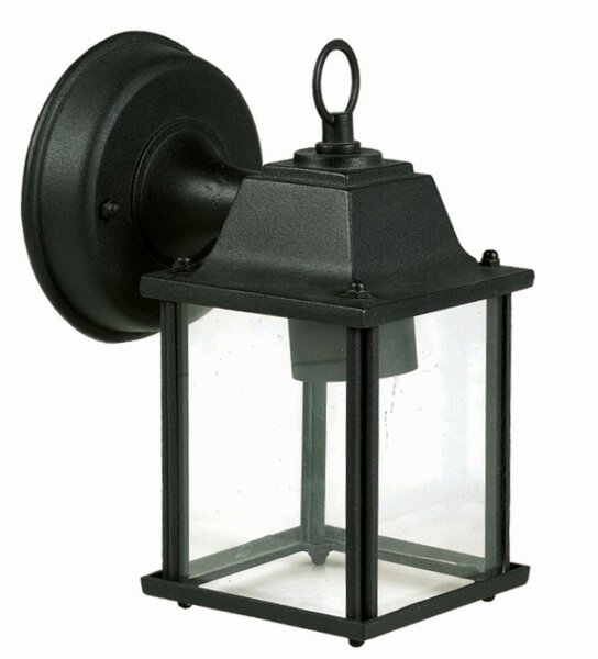 Lanterne dextérieur Aluminium Rustique E27 H:22cm petite