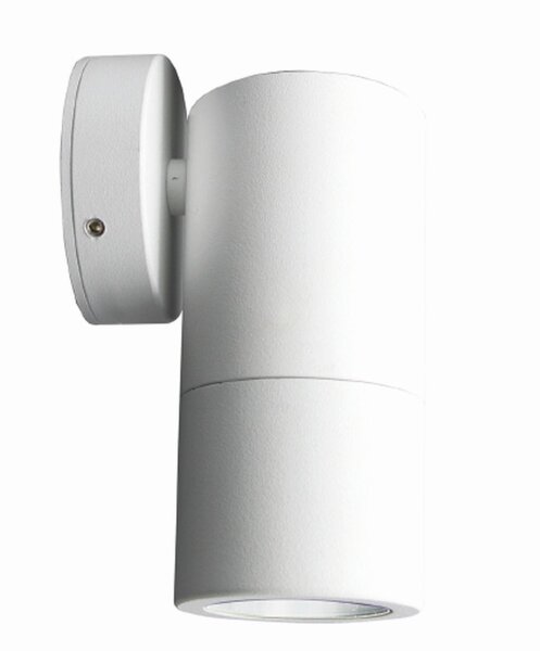 Lampe dextérieur compacte Blanc IP54 Aluminium E27 polyvalent