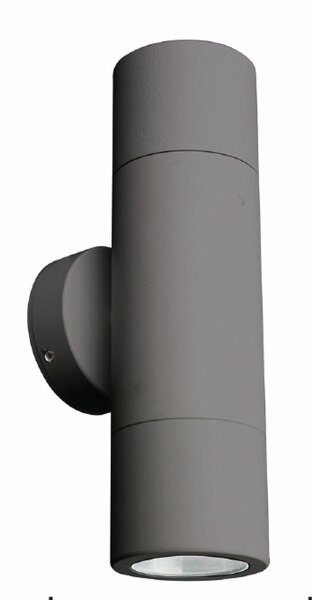 Lampe dextérieur compacte Up Down IP54 aluminium E27