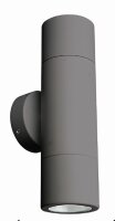 Lampe dext&eacute;rieur compacte Up Down IP54 aluminium E27