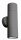 Lampe dext&eacute;rieur compacte Up Down IP54 aluminium E27