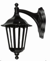 Applique Extérieur Noir IP44 E27 Aluminium Rustique