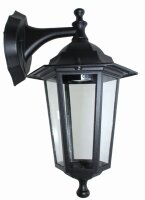 Applique extérieure Noir Rustique Aluminium IP44 E27