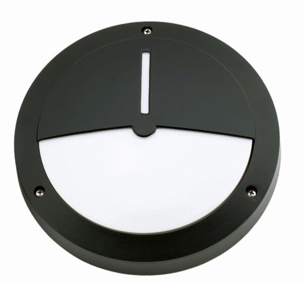 Lampe murale extérieure aluminium IP44 Maritim rond résistant aux intempéries