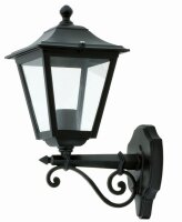 Lampe dext&eacute;rieur nostalgique ONAYA Noir IP44 Rustique
