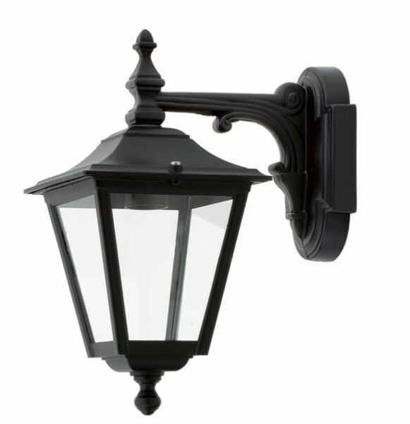 Lampe dextérieur Rustique Noir Aluminium élégant E27 IP44