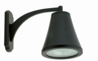 Applique murale moderne Extérieur Noir E27 IP44...