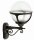 Lampe dext&eacute;rieur styl&eacute;e RAGNELL Noir Abat-jour sph&eacute;rique IP44