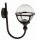 Applique dext&eacute;rieur vintage Noir IP44 Boule Abat-jour E27