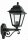 Lampe dext&eacute;rieur &eacute;l&eacute;gante Noir Rustique Aluminium IP44