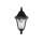 Lampe dextérieur noire Aluminium IP44 Rustique E27