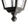 Lampe dextérieur noire Aluminium IP44 Rustique E27