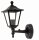 Lampe dext&eacute;rieur rustique noire IP44 aluminium E27