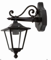 Lampe dext&eacute;rieur nostalgique Noir IP44 Aluminium...