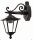 Lampe dext&eacute;rieur nostalgique Noir IP44 Aluminium Rustique
