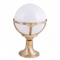 Luminaire de socle extérieur laiton Boule...