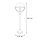 Lampe de jardin ALONNISOS laiton antique H:69cm