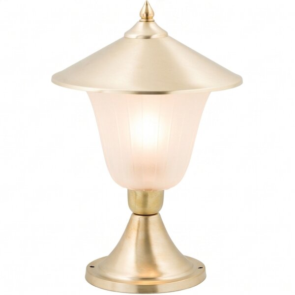 Lampadaire résistant aux intempéries laiton rustique H:29cm