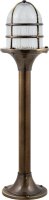 Lampe sur pied Chemin de jardin FESTOS Laiton Verre...