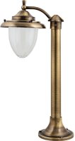 Lampe de jardin laiton verre Maritim H:55cm GREVENA
