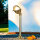Lampe dallée décorative KARPAHTOS jardin laiton