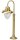 Eclairage de chemin jardin laiton verre H:62cm MARIOS