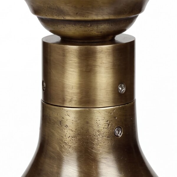 Premium lampe de socle extérieur en laiton véritable Antique