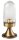 Petite lampe de socle ext&eacute;rieure laiton verre inoxydable