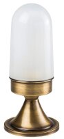 Lampe de jardin d&eacute;corative laiton verre H:28cm...