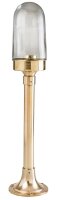 Lampe dallée décorative laiton verre H:65cm...