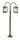 Lampadaire r&eacute;sistant aux intemp&eacute;ries MYKO laiton H:85cm Chemin de jardin