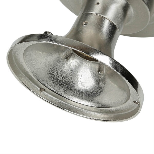 Eclairage de chemin de jardin en nickel laiton véritable H:29cm
