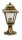 Lampe de jardin rustique PARGA laiton massif H:28cm