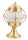 Lampe de terrasse laiton verre H:30cm d&eacute;coratif