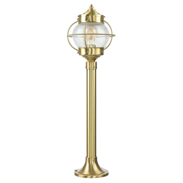 Lampe de jardin laiton H:65cm Maritim résistant aux intempéries