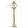 Lampe de jardin laiton H:65cm Maritim résistant aux intempéries