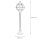 Lampe de jardin laiton H:65cm Maritim résistant aux intempéries