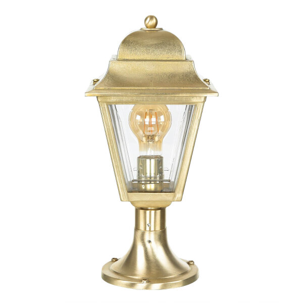 Lampadaire PAXI Laiton H:39cm Rustique Chemin de jardin