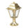 Lampadaire PAXI Laiton H:39cm Rustique Chemin de jardin