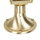 Lampadaire PAXI Laiton H:39cm Rustique Chemin de jardin