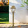 Lampe sur pied laiton H:74cm extérieur antique jardin