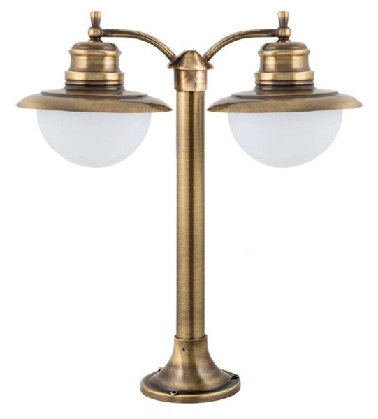 Lampe dallée PELLA laiton jardin inoxidable Premium