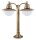 Lampe dall&eacute;e PELLA laiton jardin inoxidable Premium