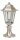 Lampe de jardin r&eacute;sistante aux intemp&eacute;ries en nickel rustique H:38cm