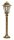 Lampe dext&eacute;rieur laiton H:73cm Rustique Chemin Jardin