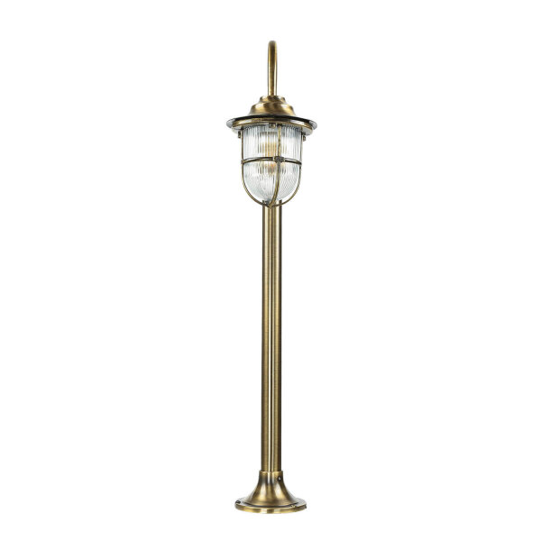 Lampe de jardin laiton 62cm de haut inoxydable SANTORIN